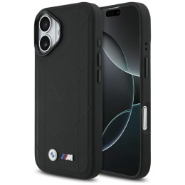Etui BMW M Quilted Logo Mag Safe do i Phone 17 czarny