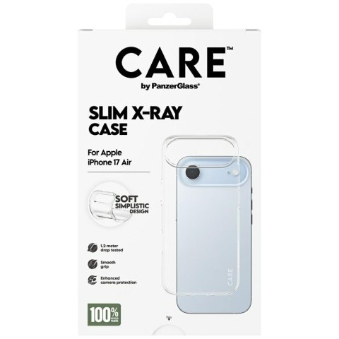 Etui CARE by Panzer Glass Fashionable X-Ray Soft Basic do i Phone Air przezroczysty