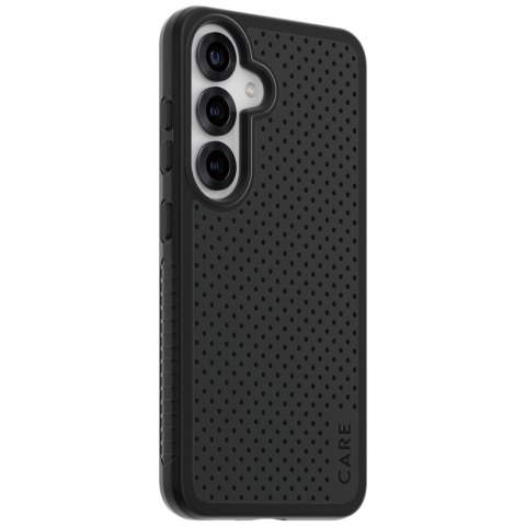 Etui CARE by Panzer Glass Feature Heat Beat do Samsung Galaxy S25 czarny