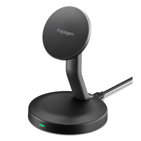 Ładowarka Bezprzewodowa Spigen EF151MS Essential Magnetic MagSafe 15W Czarna