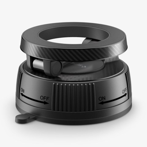 Magnetyczny Uchwyt Samochodowy Spigen MFT36 VacuumLock MagSafe na deskę Czarny