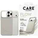 Etui CARE by Panzer Glass FLOW Mag Safe do i Phone 17 Pro Max waniliowy
