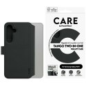 Etui CARE by Panzer Glass Feature Tango 2w1 Wallet do Samsung Galaxy S25+ czarny