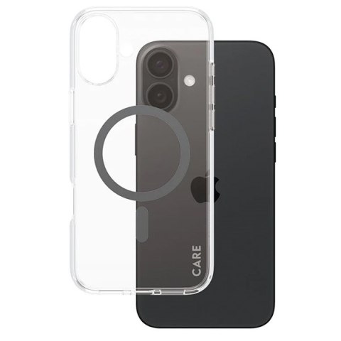 Etui CARE by Panzer Glass Flagship Case i Phone 16 Plus 6,7" czarny/black Mag Safe 1347