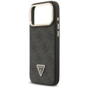 Etui Guess 4G PU Triangle Logo & Stand Camera Magsafe do i Phone 17 Pro Max czarny