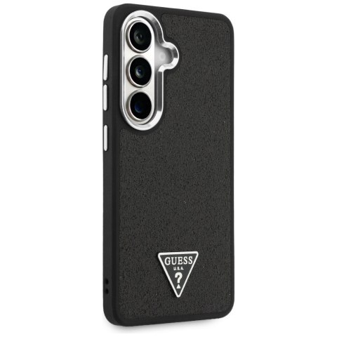 Etui Guess Fixed Glitter Triangle Mag Safe do Samsung Galaxy S26+ czarny