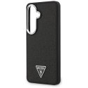 Etui Guess Fixed Glitter Triangle Mag Safe do Samsung Galaxy S26+ czarny