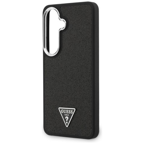 Etui Guess Fixed Glitter Triangle Mag Safe do Samsung Galaxy S26+ czarny