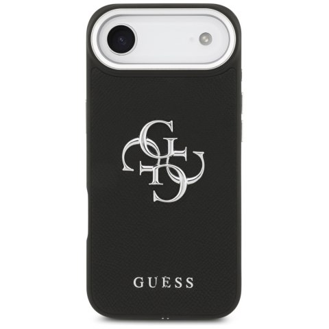 Etui Guess Grained Big 4G Classic Logo do i Phone Air czarny