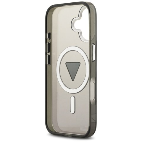 Etui Guess IML Gradient Triangle Logo Mag Safe do i Phone 17 czarny