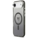 Etui Guess IML Gradient Triangle Logo Mag Safe do i Phone Air czarny