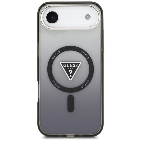 Etui Guess IML Gradient Triangle Logo Mag Safe do i Phone Air czarny