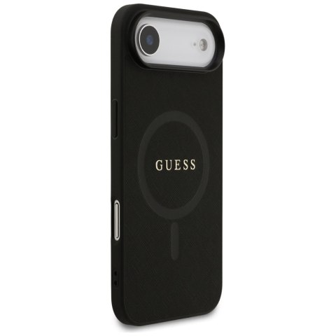 Etui Guess Saffiano Classic Logo Mag Safe do i Phone Air czarny