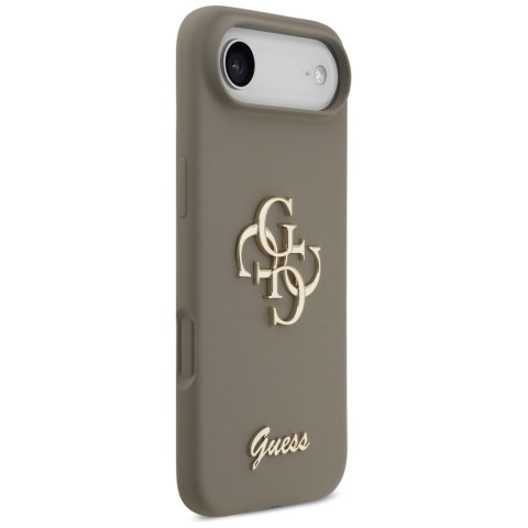 Etui Guess Silicone Big 4G Script do i Phone Air brązowy