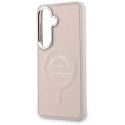 Etui Karl Lagerfeld Embossed Ring RSG Logo Mag Safe do Samsung Galaxy S26 różowy