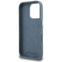 Etui Karl Lagerfeld FW Jeans Signature Logo do i Phone 16 Pro niebieski