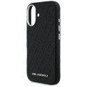 Etui Karl Lagerfeld FW Stamped Karl Mag Safe do i Phone 16 czarny