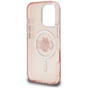 Etui Karl Lagerfeld IML Choupette Sketch Logo Mag Safe do i Phone 16 Pro Max różowy