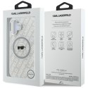 Etui Karl Lagerfeld IML Karl Head Logo Mag Safe do i Phone 16 szary