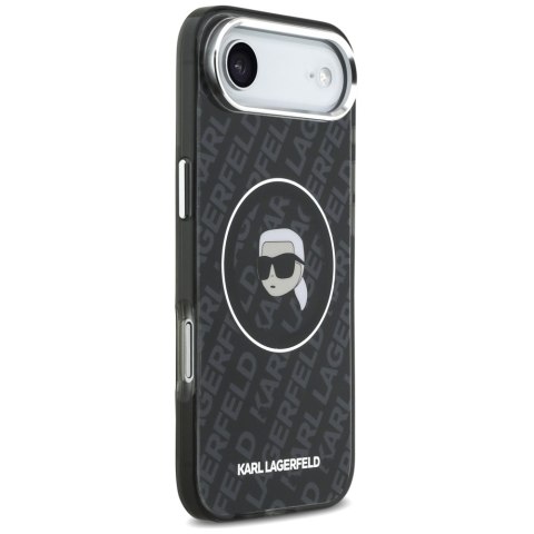 Etui Karl Lagerfeld IML Karl Head Logo Mag Safe do i Phone Air czarny