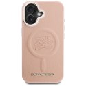 Etui Karl Lagerfeld Initial & Metal Logo Mag Safe do i Phone 16 różowy