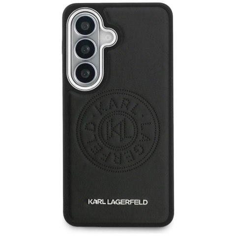 Etui Karl Lagerfeld Perforated KL Mag Safe do Samsung Galaxy S26 czarny
