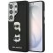 Etui Karl Lagerfeld Saffiano Double Heads Metal do Samsung Galaxy S26 Ultra czarny