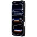 Etui Mercedes Leather Semi Wrap Grill Pattern Mag Safe do i Phone 17 Pro czarny