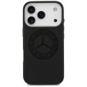 Etui Mercedes Silicone Vintage Logo Mag Safe do i Phone 17 Pro czarny