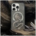 Etui Nimmy Dragon Mag Safe do i Phone 16 Pro Max szary