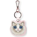 Etui na lokalizator / brelok Nimmy New Big Eyed Pet 2.0 Cat różowy