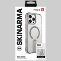 Etui Skinarma Helix do i Phone 16 Pro Magnetic Charging 360 Rotating Stand titanium