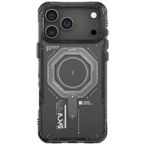 Etui Skinarma Magma do i Phone 17 Pro Max Magnetic Charging grafitowy