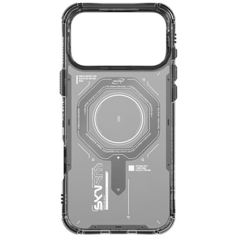 Etui Skinarma Magma do i Phone 17 Pro Max Magnetic Charging grafitowy