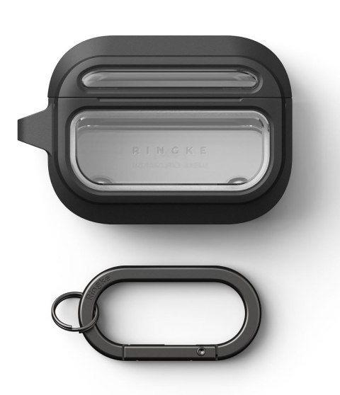 Ringke UX Magnetic MagSafe Apple AirPods Pro 3 czarny/przezroczysty