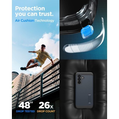 Etui Spigen Tough Armor Galaxy A57 5G Grafitowe