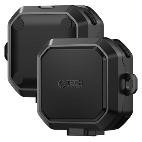 Etui Tech-Protect Carbonox MagSafe do Samsung Galaxy Buds 4 / 4 Pro - Czarne