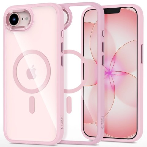 Tech-protect Magmat MAGSAFE IPHONE 16e / 17e Soft Pink/clear
