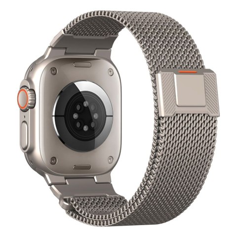 Tech-Protect Milano Vanguard Apple Watch 8 / 9 / 10 / 11 / SE / ULTRA (44 / 45 / 46 / 49 Mm) Tytanowy