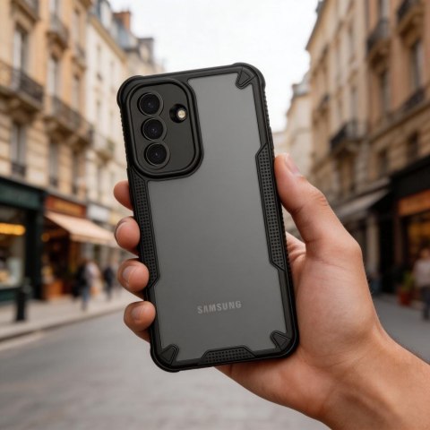 Tech-Protect Rugged Shield etui do Galaxy A57 5G matowy czarny