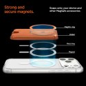Spigen Valentinus MagFit+ MagSafe Universal Magnetic Card Holder metaliczny pomarańczowy
