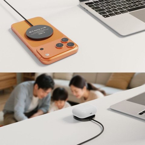 Ładowarka Bezprzewodowa Tech-Protect A50 Magnetic MagSafe 25W Qi2.2 - Czarna