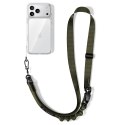 Smycz do Telefonu Tech-Protect C9S Rope Crossbody - Zielona Armii