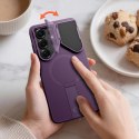 Etui Pancerne Tech-Protect Kevlar Aura MagSafe do Galaxy S26 Ultra - Fioletowe
