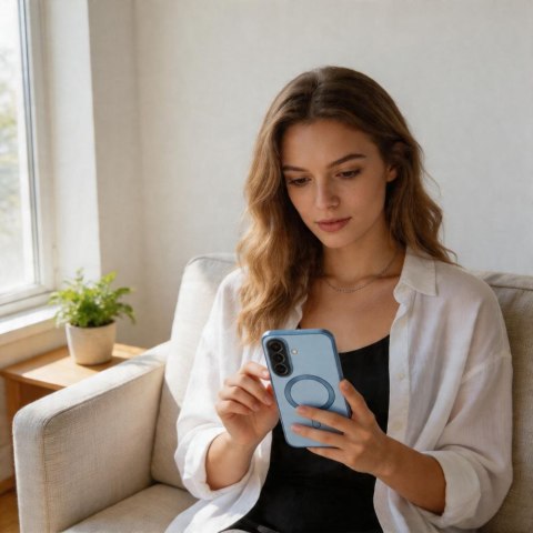 Tech-Protect MagFlex MagSafe Galaxy A57 5G błękitny