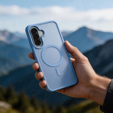 Tech-Protect MagMat MagSafe Galaxy A57 5G matowy lodowy błękit