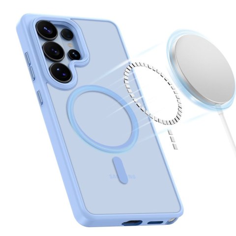 Etui Tech-Protect MagMat MagSafe do Galaxy S26 Ultra - Matowe Błękitne