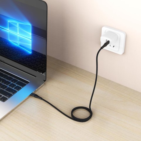 Tech-Protect UB11T UltraBoost Kabel USB-C do USB-C PD 240W / QC3.0 100cm Czarny