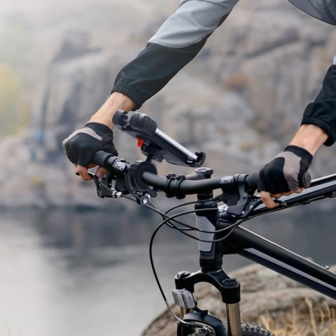 Tech-Protect V7 Uniwersalny Uchwyt Rowerowy i Motocyklowy Czarny