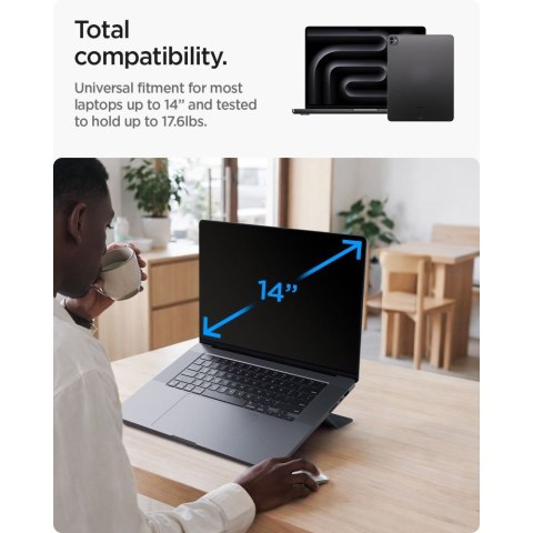 Składana Podstawka pod Laptopa Spigen LD201-S6 Slimfold Ciemnoszara